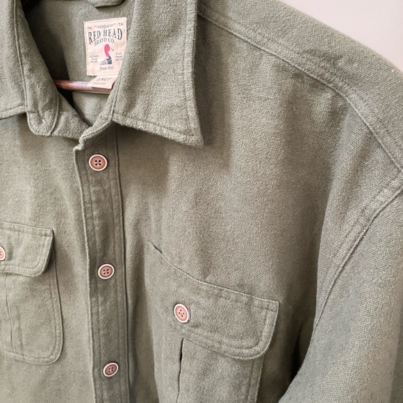 Red Head Company Long Sleeve Button Down - Picture 2 of 7